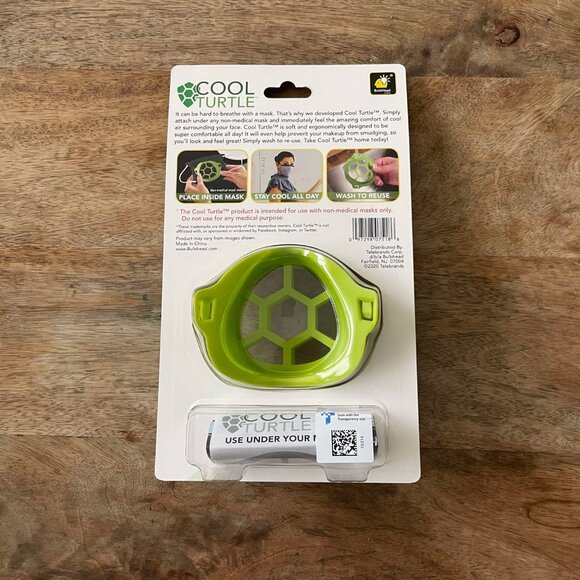5/$20 NEW 6Pk Reusable Cool Turtle Face Mask Guard - Picture 7 of 8